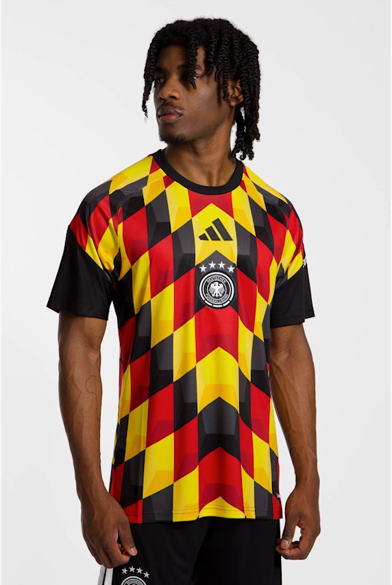 adidas Deutschland PreMatch T-Shirt WM 2026 Schwarz 52012 1