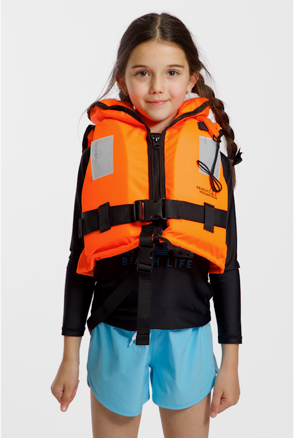 BEACH MOUNTAIN 30-40 Kg Kinder Rettungsweste Orange 52054 1