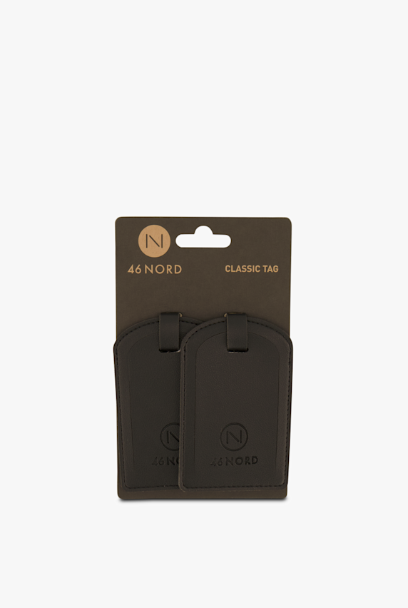 46 NORD 2-Pack étiquette à bagages Noir 52079 1