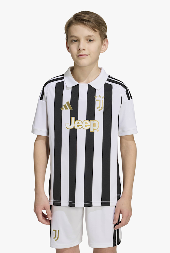 adidas Juventus Turin Home Replica Kinder Fussballtrikot 26/27 Schwarz 52120 1
