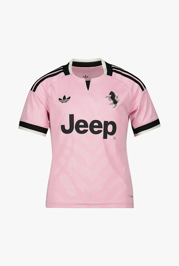 adidas Juventus Turin Away Replica Kinder Fussballtrikot 26/27 Pink 52123 1