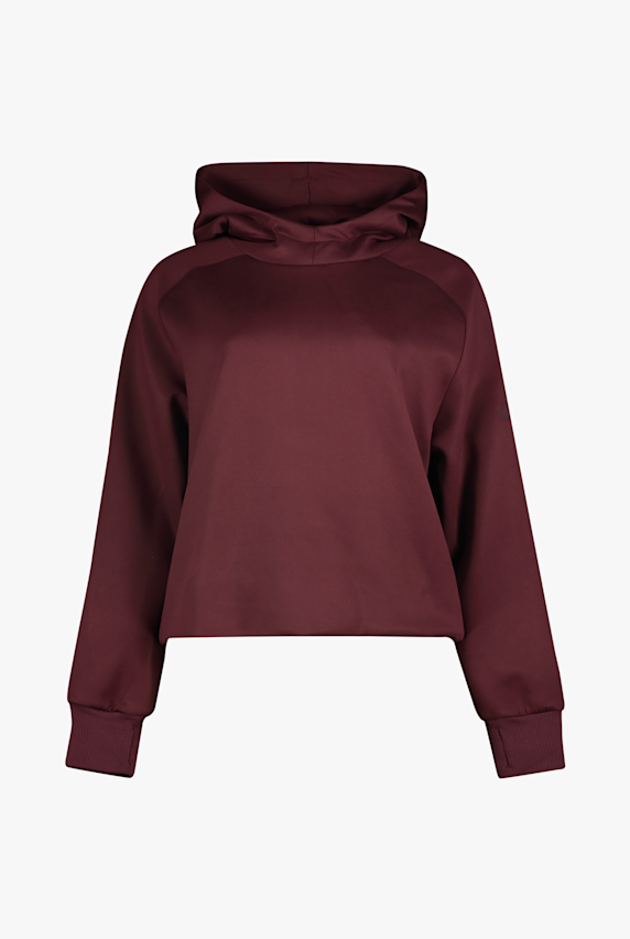 adidas Soft Lux hoodie donna Rosso 52352 1
