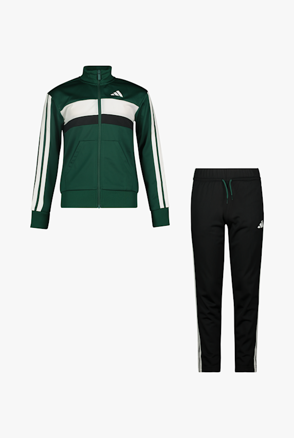 adidas Seasonal Essentials Tiberio 3S tuta sportiva bambini Verde 52385 1