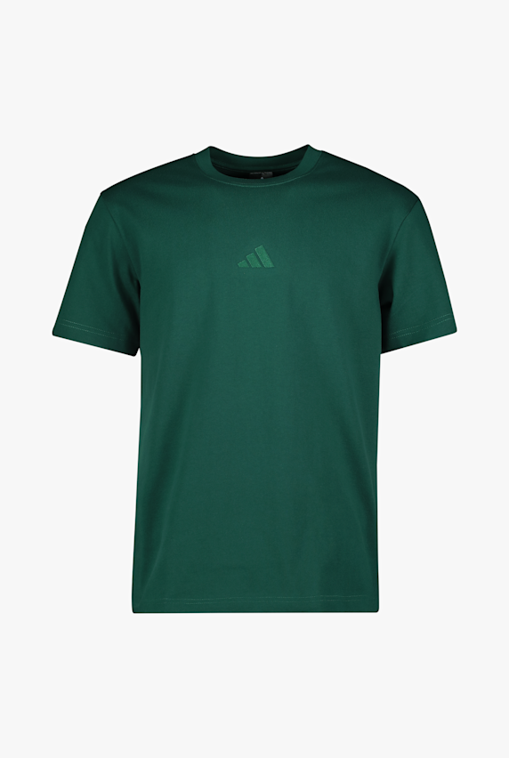 adidas Athleisure Small Logo t-shirt hommes Vert 52402 1