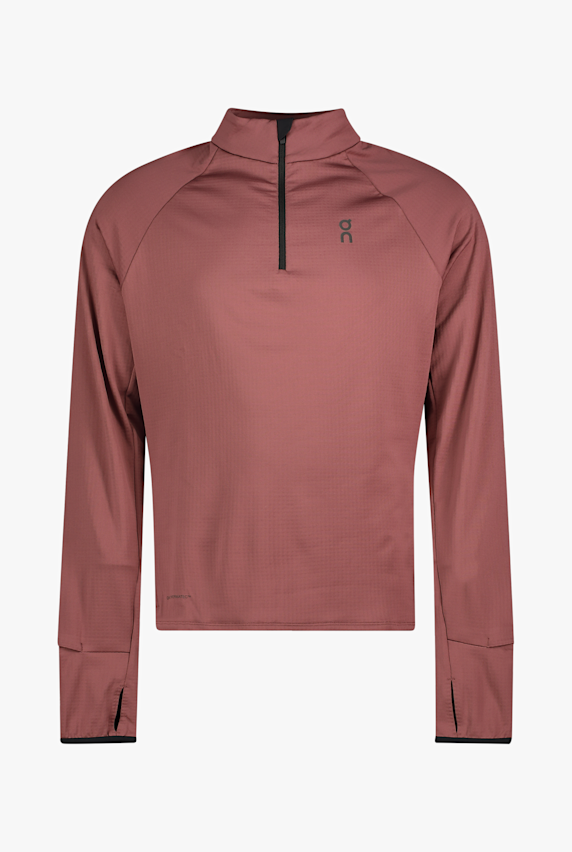 ON Climate Longsleeve hommes Rouge 52556 1