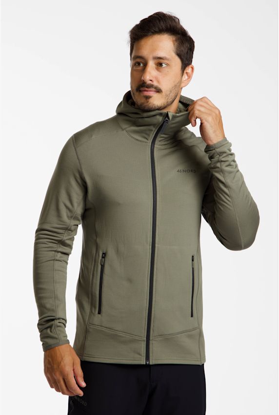 46 NORD midlayer hommes Olive 52566 1