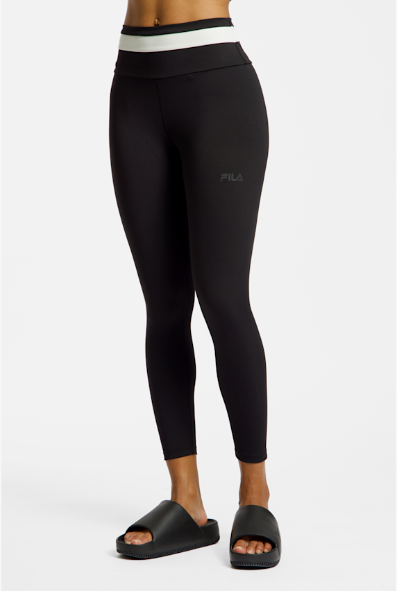 FILA Orgelet high waist tight 7/8 donna Nero 52673 1