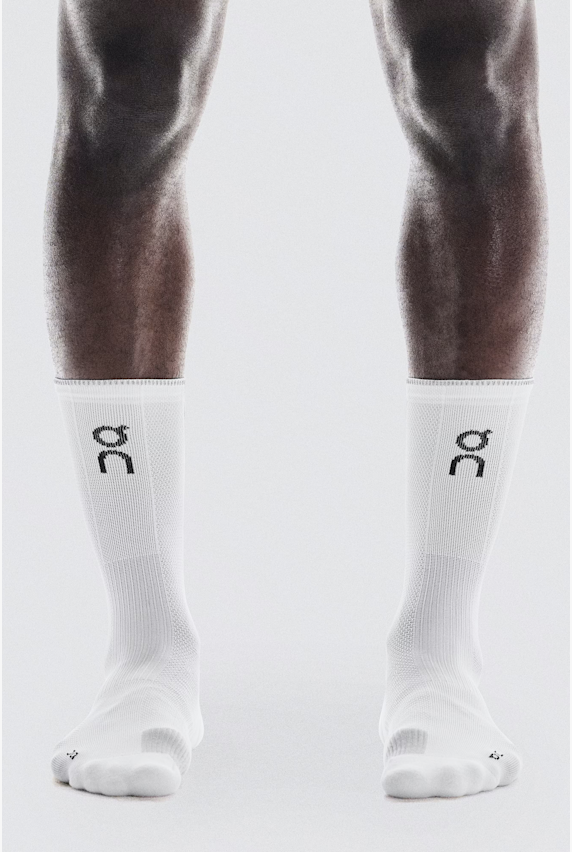 ON Performance Run High 35-46 chaussettes de course Blanc 52758 1