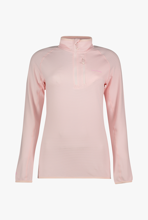 Salomon Essential Lightwarm Half-Zip Damen Midlayer Pink 52961 1