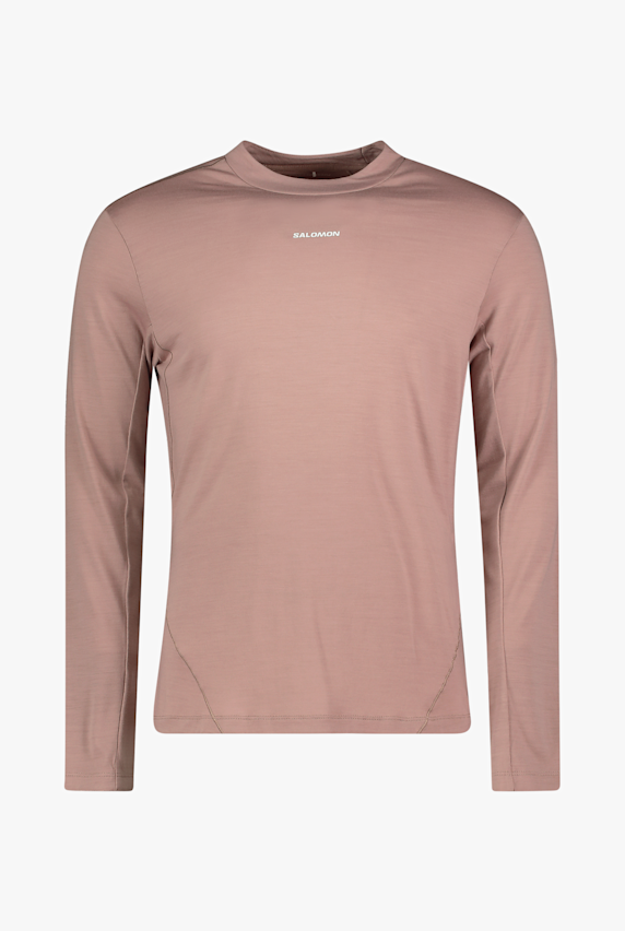 Salomon Sense Merino longsleeve uomo Rosa 52958 1