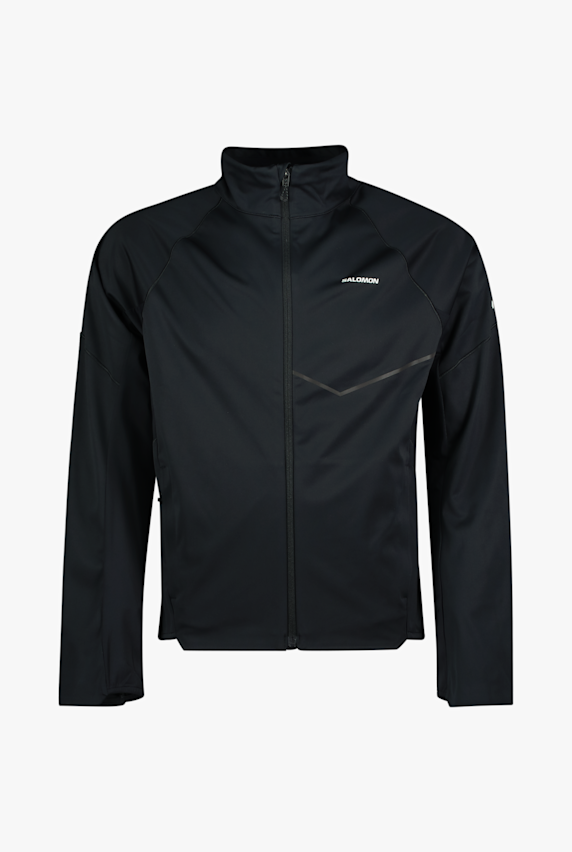 Salomon Sense Aero Softshell giacca da corsa uomo Nero 52966 1