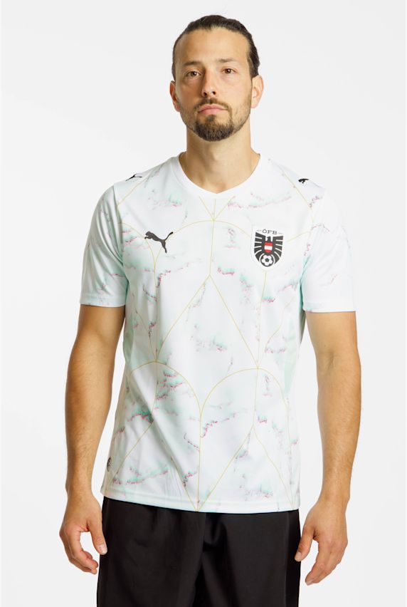 PUMA Autriche Away Replica maillot de football hommes CDM 2026 Blanc 52972 1