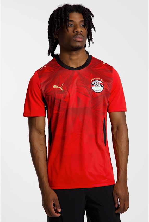 PUMA Ägypten Home Replica Herren Fussballtrikot WM 2026 Rot 52980 1