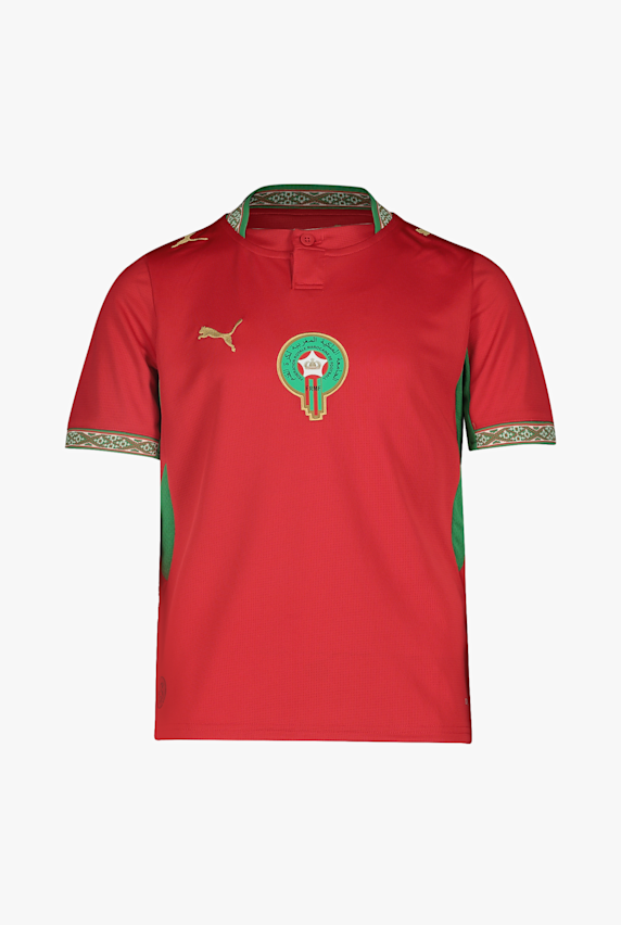 PUMA Marocco Home Replica maglia da calcio bambini Mondiali 2026 Rosso 53004 1