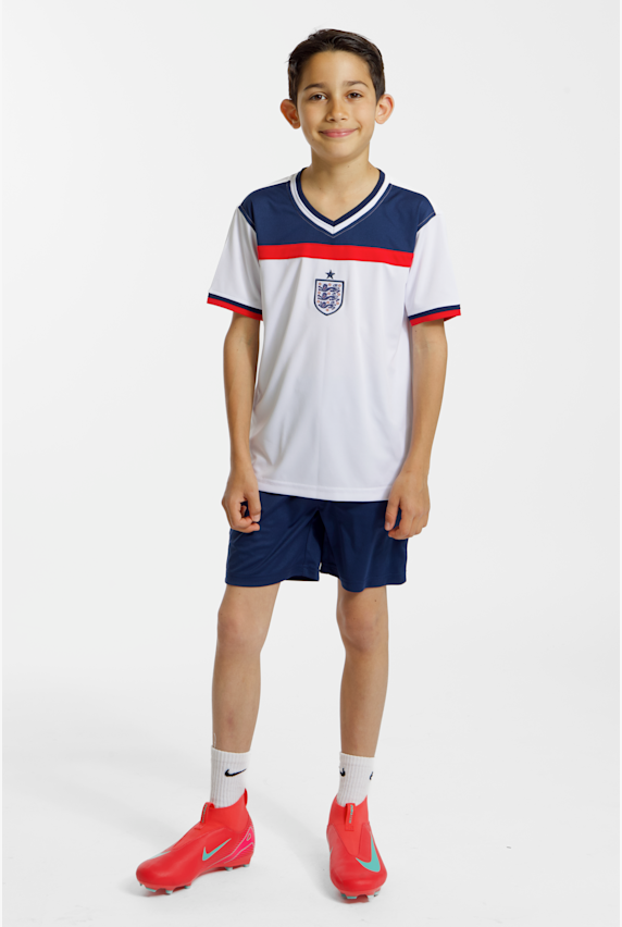 POWERZONE Inghilterra Fan set calcio bambini Bianco 53062 1