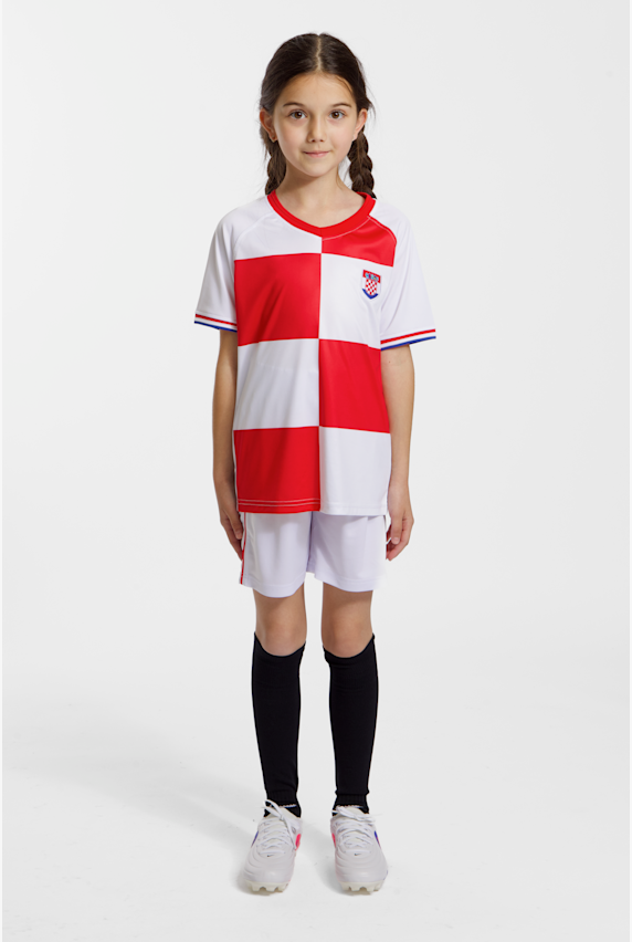 POWERZONE Croazia Fan set calcio bambini Bianco 53067 1