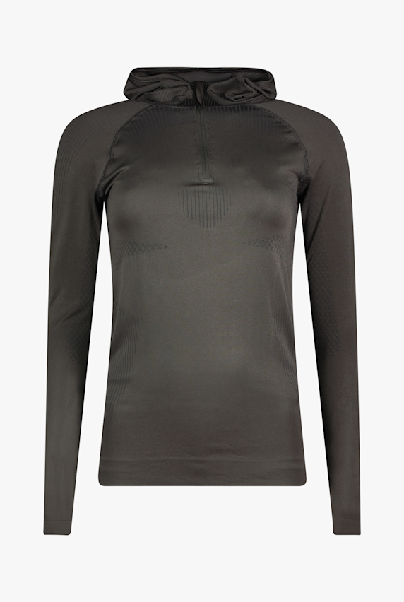 POWERZONE Seamless Damen Hoodie Braun 53638 1