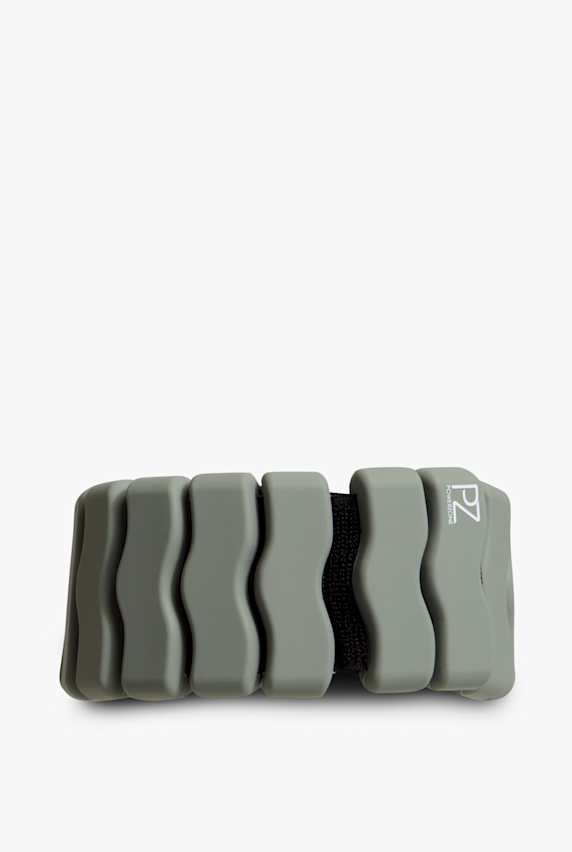 POWERZONE Ankle/Wrist 2 x 1 kg polsiera con pesi Verde 53841 1