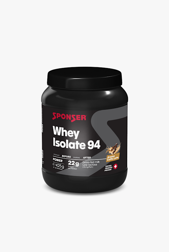 Sponser Whey Isolate 94 Caffe Latte 425 g Proteinpulver Braun 54111 1