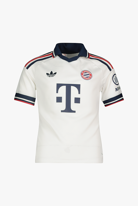 adidas FC Bayern München Away Replica Kinder Fussballtrikot 26/27 Weiss 54219 1