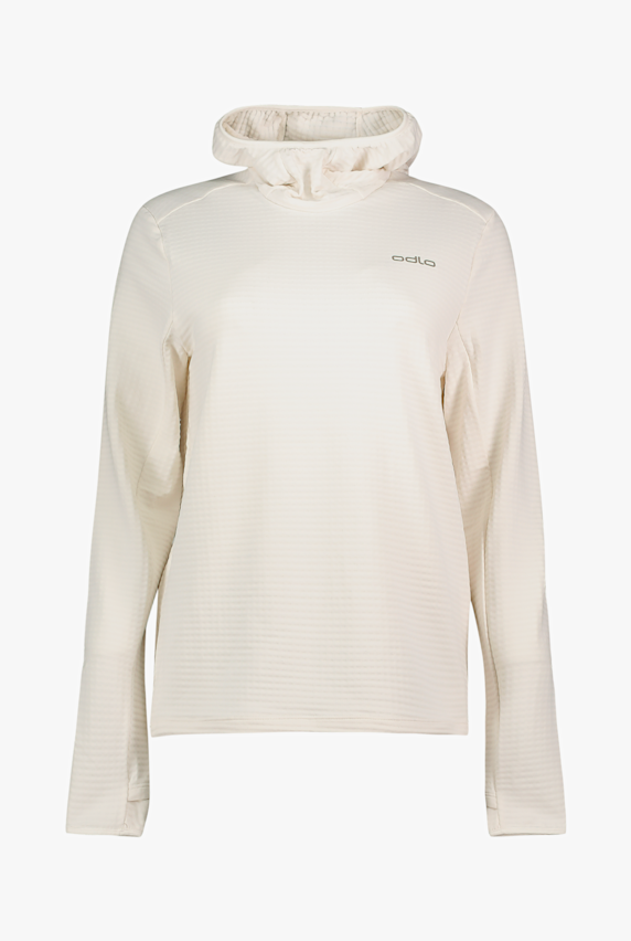 Odlo Essential Thermal Hoody Damen Midlayer Beige 54221 1