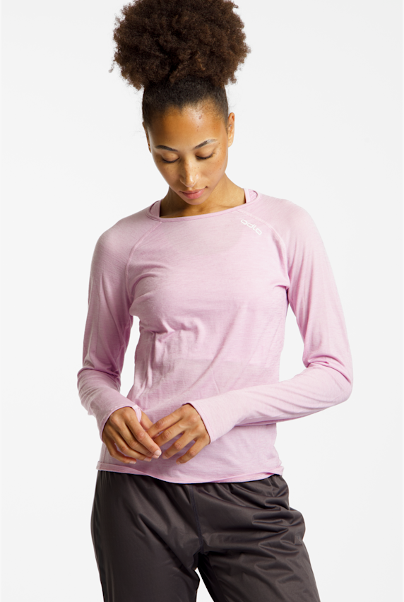 Odlo X-Alp Performance Wool longsleeve donna Pink 54217 1