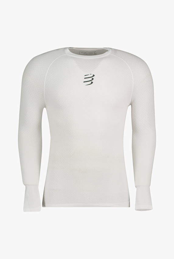 Compressport 3D Thermo Winter longsleeve uomo Bianco 54239 1