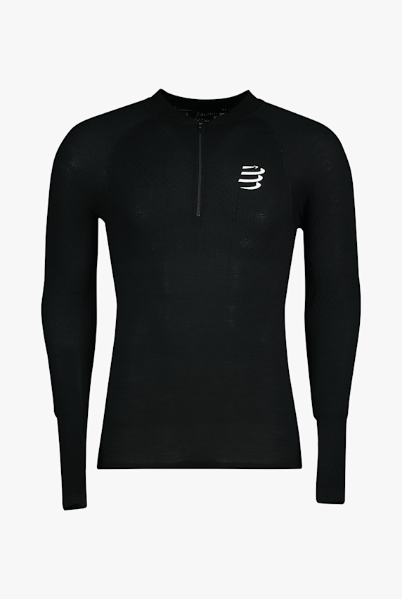 Compressport 3D Thermo Winter longsleeve hommes Noir 54233 1