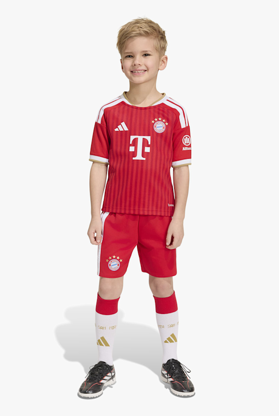 adidas Bayern Monaco Home Replica maglia da calcio bambini 26/27 Rosso 54276 1