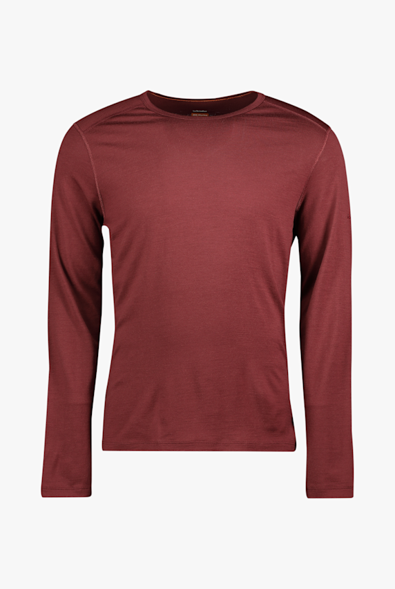 icebreaker Men Merino 200 Oasis LS Crewe hommes Rouge 55598 1