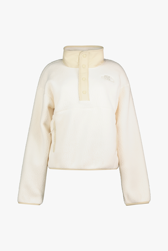 The North Face Cragmont 1/2 Snap Damen Midlayer Offwhite 66886 1