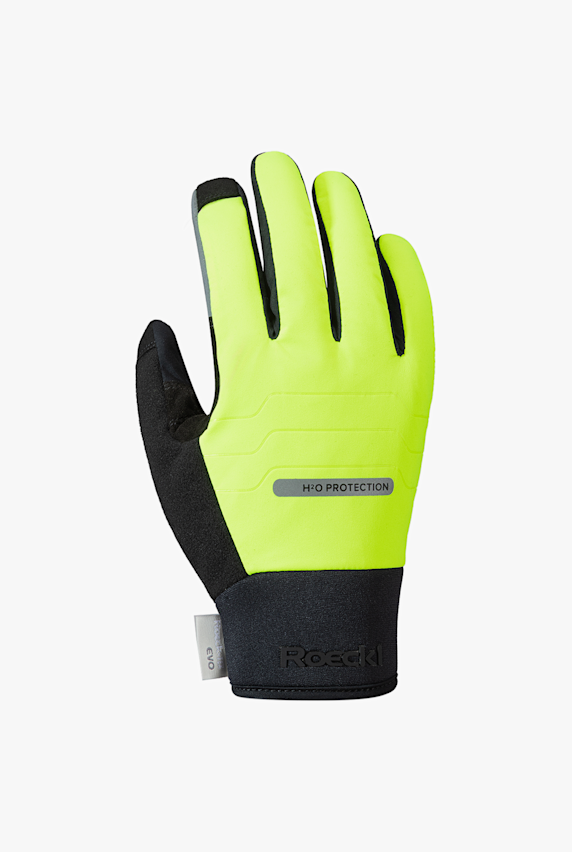 roeckl Rofelewand guanti per bicicletta Giallo 65177 1