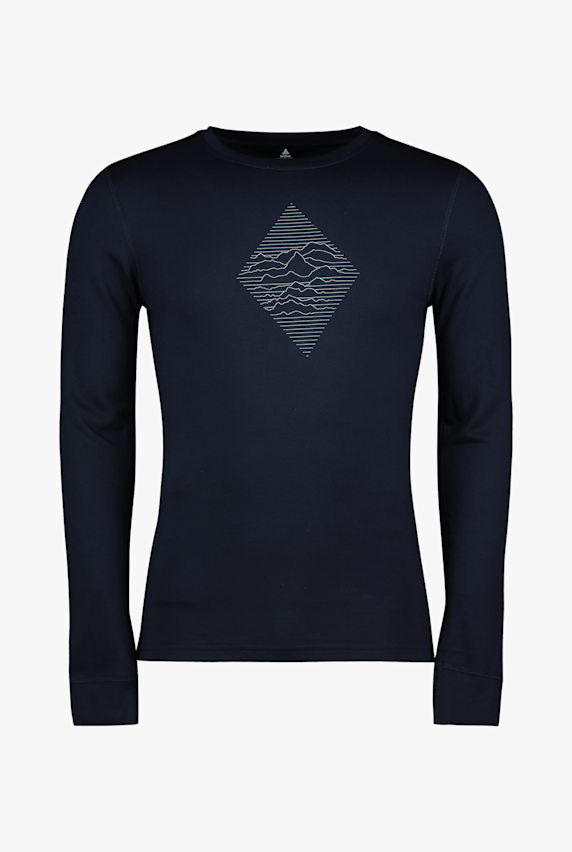 Odlo Merino 200 Herren Thermo Longsleeve Blau 68433 1