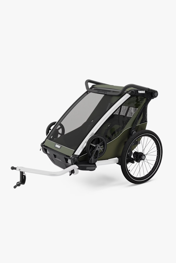 Thule Chariot Lite double Fahrradanhänger Grün 54613 1