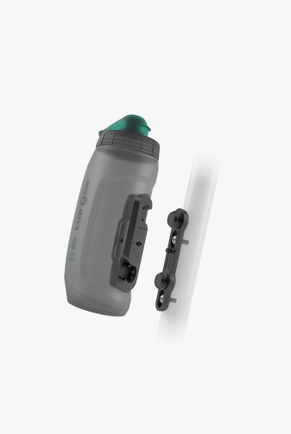FIDLOCK TWIST 590 ml antibacterial + bike base gourde Gris 54708 1