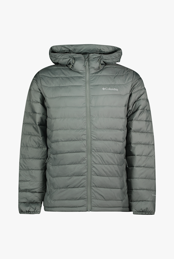 Columbia Powder Lite™ II Hooded veste d'hiver hommes Vert 66935 1