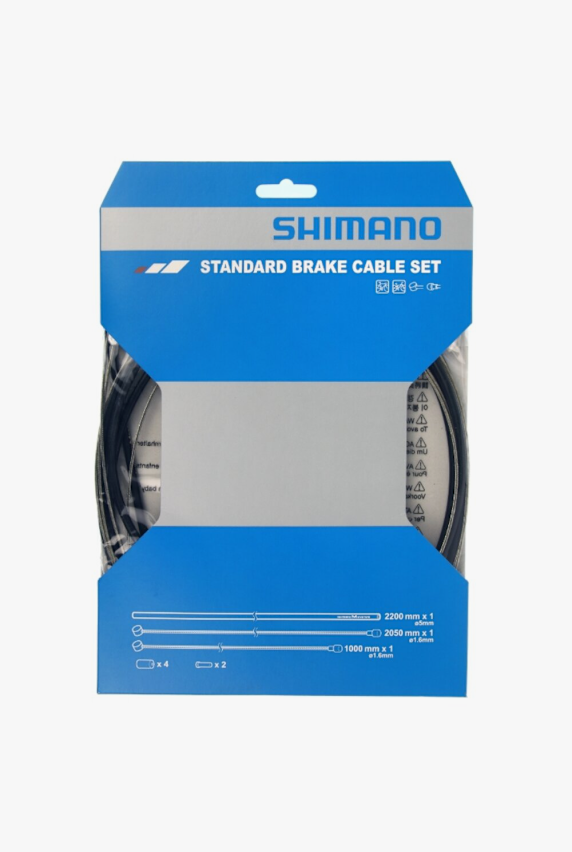 Shimano Standard MTB/Road Bremszugset Schwarz 66952 1