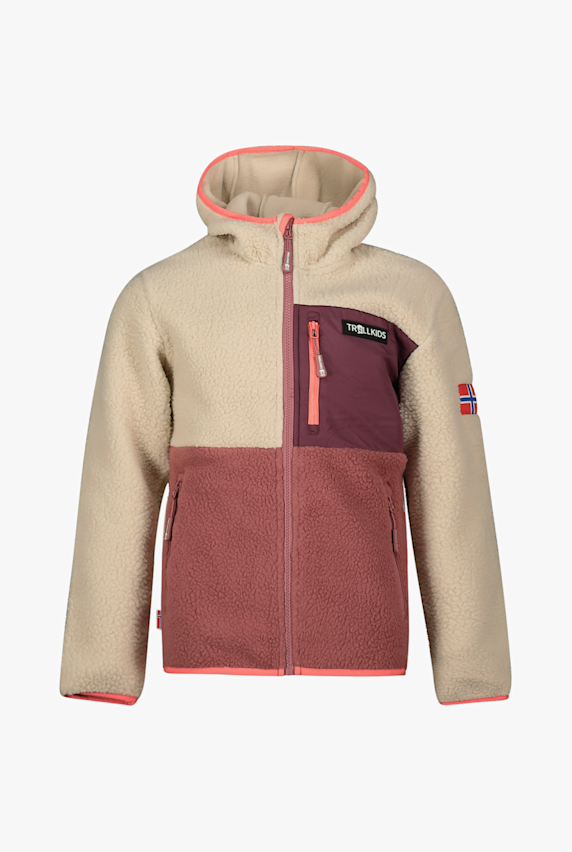 Trollkids Aurlandsfjord Kinder Midlayer Grau 66992 1