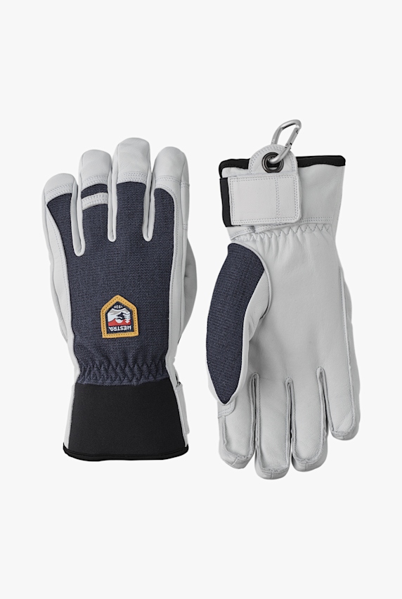Hestra Army Leather Patrol 5 Finger guanto da sci uomo Blu 54761 1