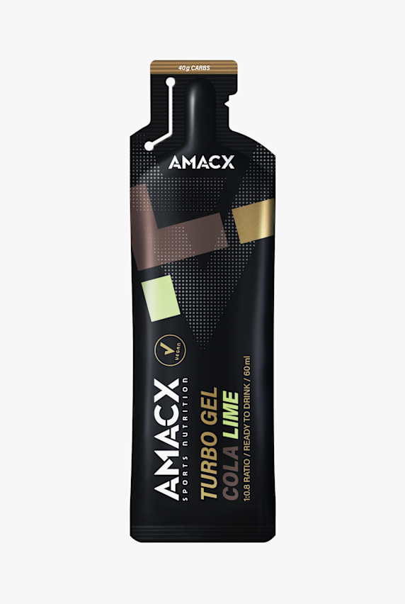 AMACX 12-Pack Turbo Cola Lime Energy Gel Schwarz 54758 1