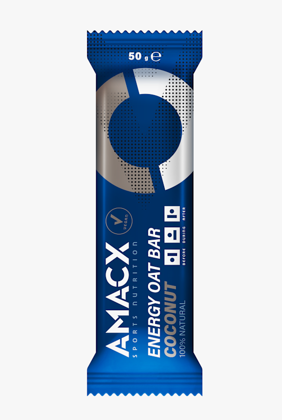 AMACX 12-Pack Energy Oat Coconut barretta per lo sport Blu 54783 1