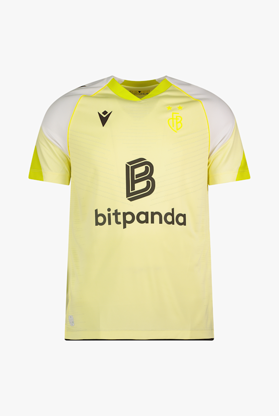 Macron FC Basel Away Replica maillot de football hommes 26/27 Jaune 61542 1