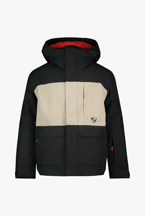 ziener ALIM-Z Jungen Skijacke Grau 55589 1