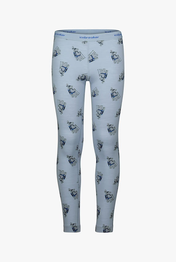 icebreaker Merino 200 Oasis Bear Tour Kinder Thermohose Hellblau 55545 1