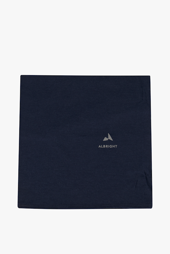 ALBRIGHT Merino Seamless Neckwarmer Blau 55628 1