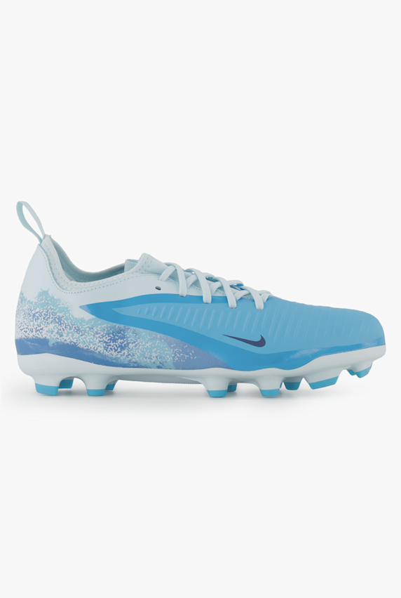 Nike Phantom 6 Low Academy Erling Haaland chaussures de football enfants Bleu 55234 1