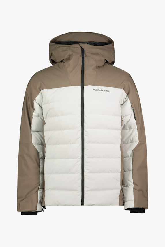 PEAK PERFORMANCE Shred Down giacca da sci uomo Bianco Panna 55364 1