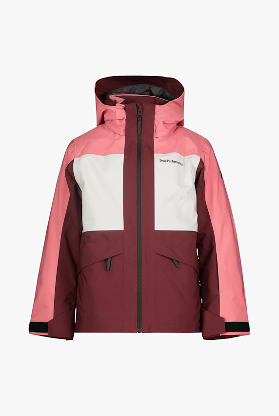 PEAK PERFORMANCE Gravity HIPE® 2L Insulated giacca da sci bambini Bordeaux 55710 1