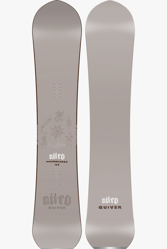 Nitro Mastercarve Snowboard 26/27 Grau 55044 1