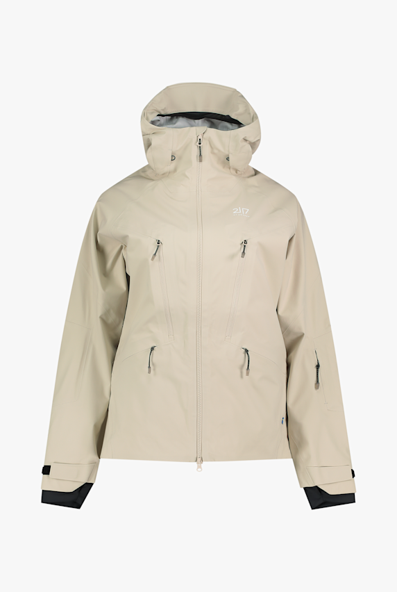 2117 OF SWEDEN Sodak 3L veste de ski femmes Beige 55081 1